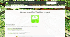 Desktop Screenshot of ltb-project.org